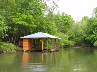 Boat Dock on Lake Rhodhiss