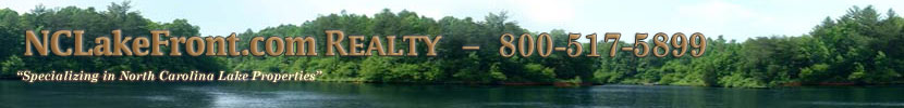 North Carolina Lake Front Realty 800-517-5899